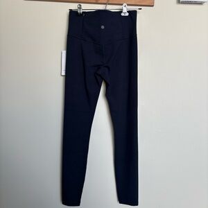 Athleta Ultra High Rise Elation Tight Leggings NWT Navy Blue Compression